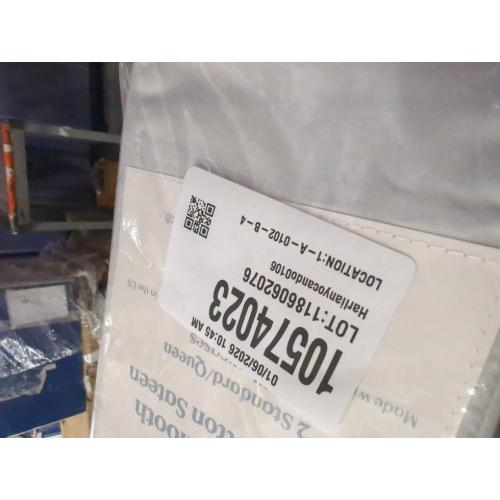 Nestwell Pima Cotton Sateen 500-Thread-Count Standard/Queen Pillowcase Set in Oyster Mushroom