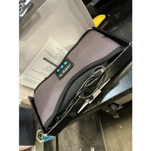 LC-dolida Bluetooth Sleep Mask with White Noise，Sleep Headphones,Bluetooth Wireless Music Eye Mask, Ideal for Travel, Night Work, Napping, Side Sleeping and Office Use for Both Men and Women(Grey)