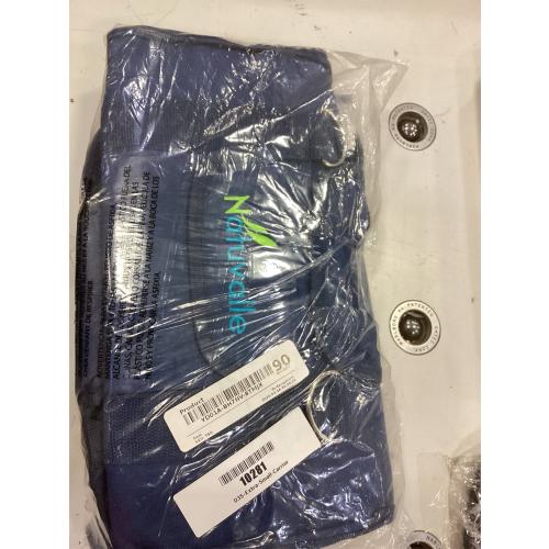 Lightning extra Small Medic First Responder EMT Trauma Bag Stocked First Aid Fill Kit A Navy Blue