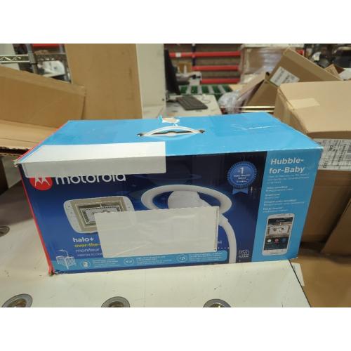 Motorola Halo  Video Baby Monitor – Two Infant Wi-Fi Cameras with Overhead Crib Mount - 4.3-Inch Color Screen with Infrared Night Vision (Renewed)
