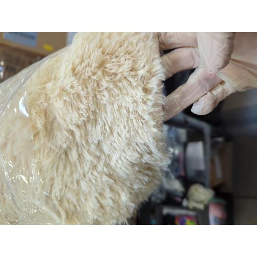 Merelax Soft Modern Indoor Large Shaggy Rug for Livingroom Bedroom Dorm Kids Room Home Decor, Non-Slip Plush Fluffy Furry Fur Area Rugs Comfy Nursery Accent Floor Carpet 9x12 Feet, Light Tan