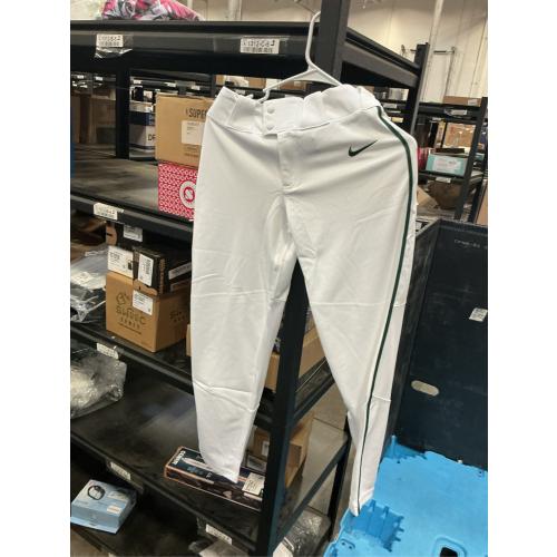 XL Nike Boys GSB Team Vapor Select Piped Pants, White/Green