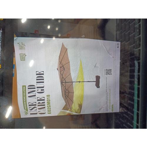 Tangkula 15 Ft Patio Double Sided Umbrella with Base, Outdoor Extra Large Market Umbrella with Crank Handle, Outdoor Twin Table Umbrella Base Included, Umbrella with Crank and Base (Color : Blue)