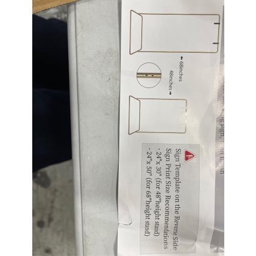 Wedding Welcome Sign Holder (white)