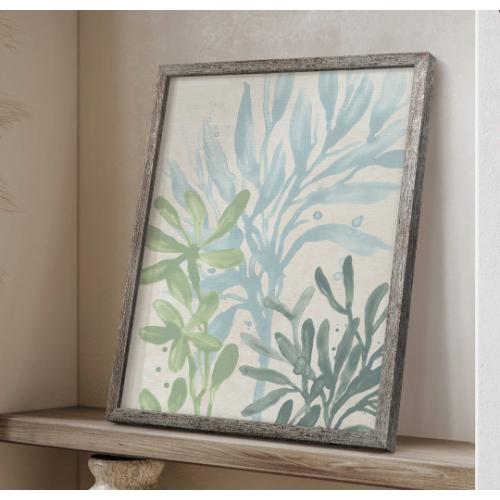 Swaying Seagrass II Framed Print - Solid Wood