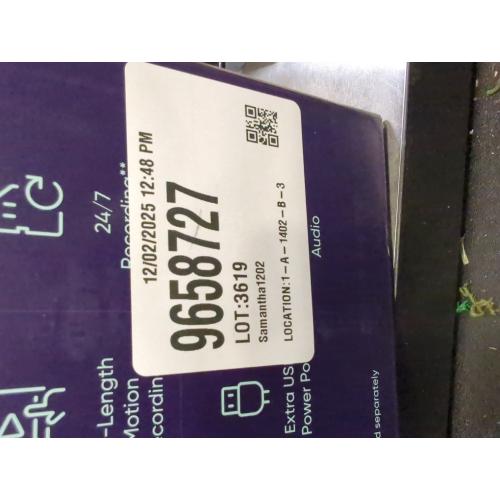 Wired Outdoor Wi-Fi Floodlight Home Security Camera