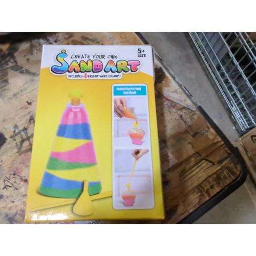 Rainbow Sand Art Flower