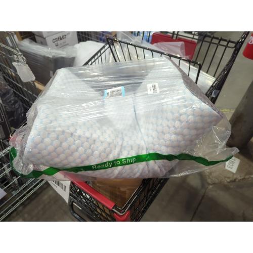 Cervical Pillow for Neck Pain Relief, Contour Memory Foam Pillows for Sleeping, Odorless Ergonomic Pillow Adjustable Orthopedic Cooling Pillow Bed Pillow Neck Support for Side Back Stomach Sleepers