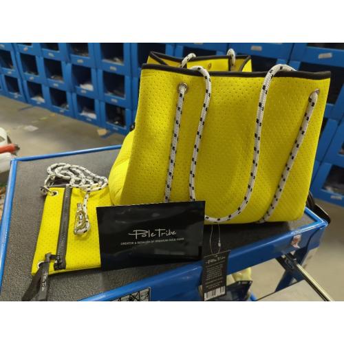 Municipal Fashion Neoprene Beach Bags for Women Designer Large Capacity Tote Shoulder Bags Summer Big Handbags Casual Shopper Purses 2021