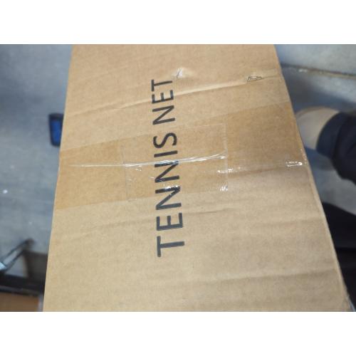 Tennis Net Outdoor Heavy Duty Professional Tennis Court Net Replacement Portable Tennis Net Nylon for Standard Tennis Courts [Includes 2 Fiberglass Dowels]