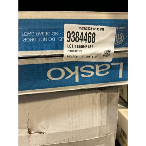 Lasko 21-3/4 in. H X 20 in. D 3 speed Box Fan