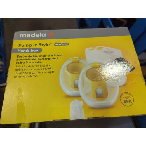 Medela Pump in Style Plug-in Breast Pump, Wearable in-Bra Collection Cups, Easy to Clean, Hospital Performance Breastpump