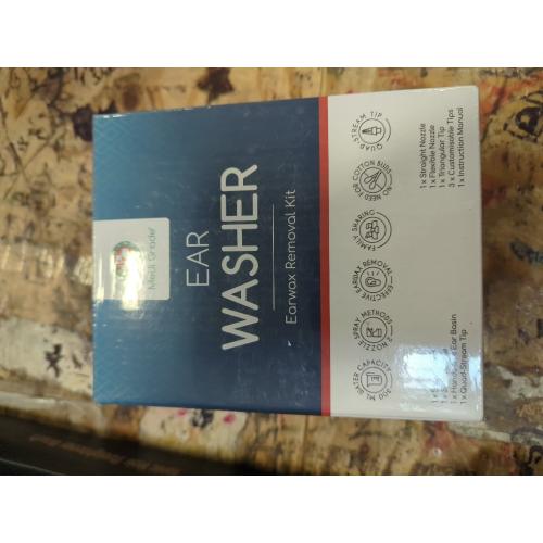 Medi Grade Ear Cleaning Kit Including Ear Cleaner Bottle, Basin with Quad-Stream tip - Earwax Removal Kit for Enhanced Hearing Clarity - Ear Wax Removal Tool for Ear Hygiene