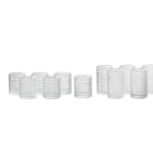 Jupiter by Fortessa DOF and Beverage Glass, Set of 12