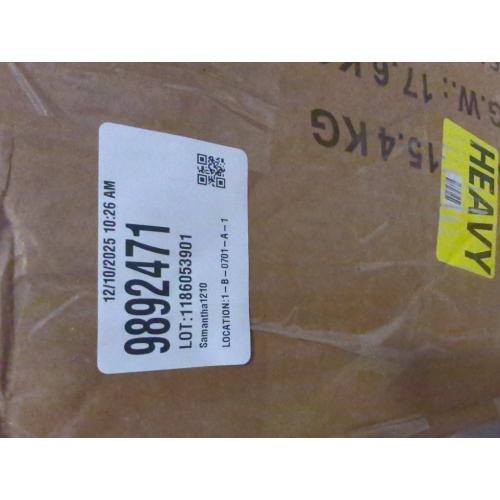 Push Lawn Sweeper, 26-Inch Width, 7 Cu. Ft. Hopper Capacity, 4 Spinning Brushes, Adjustable Height, Durable Steel Frame with Rubber Wheels, Ideal for Leaves and Grass