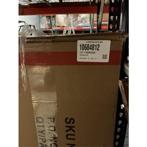 HOMISSUE 6 Cube Storage Organizer Shelf, Rustic Short Bookshelf with 3 Storage Bins, Industrial Horizontal Bookshelf with Metal Frame, Low and Wide Cube Bookcase for Living Room and Office, Brown