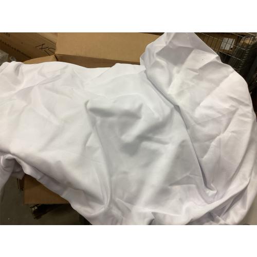 sancua 6 Pack White Tablecloth 90 x 156 Inch - Rectangle Table Cloth for 8 Feet Tables Stain and Wrinkle Resistant Washable Polyester Table Cover for Dining Wedding Banquet Party Buffet Restaurant