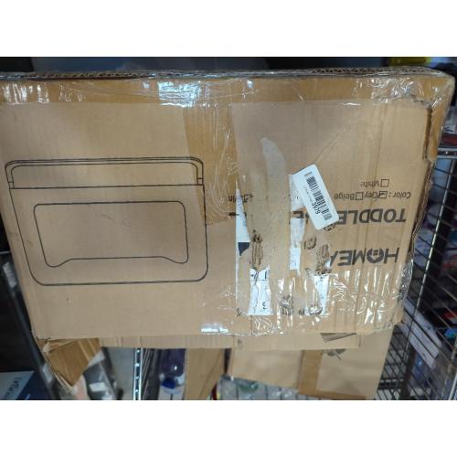 HOMEAL 59in Foldable Toddler Bed Rails, Bed Rail for Toddlers with U-Shape Base, Baby Bed Rail Guard for Twin, Full, Queen, King Beds, Bed Rail for Baby, White