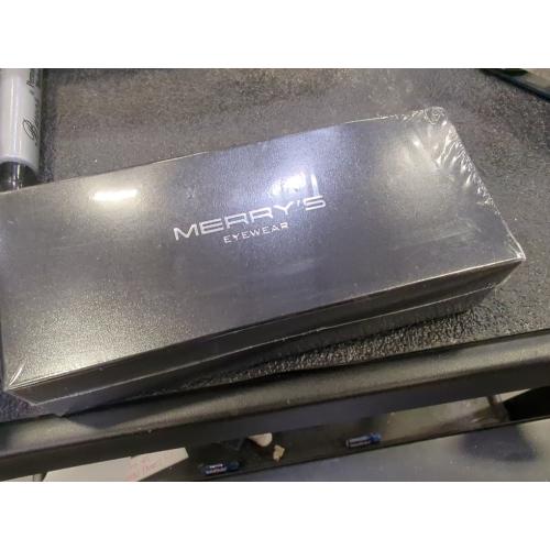 MERRY'S Rectangular Polarized Sports Sunglasses for Men Women Cycling Driving Fishing UV400 Protection S8225