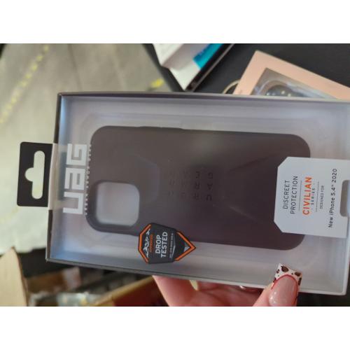 UAG - Civilian Hard Shell Case for Apple iPhone 12 Mini - Eggplant