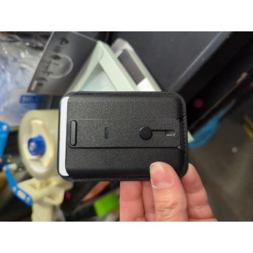 ESR for MagSafe Wallet, 3-Card Holder, Magnetic Wallet for iPhone,Vegan Leather, Secure-Grip Finger Loop, for iPhone 17/16/15/14/13/12 Series, Not for 13/12 Mini, Black