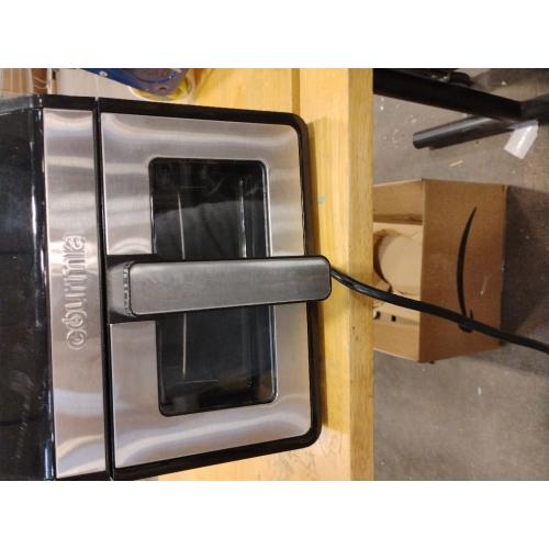Gourmia GOURMIA Digital Air Fryer, 7.5 Liter with Window and Light, Mod. GAF858‼️needs heavy cleaning‼️