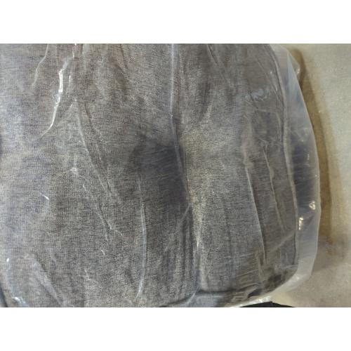 downluxe Thickened Chair Cushions for Dining Chairs Set of 4, Kitchen Chair Cushions with Ties and Non Slip Backing, Tufted Chair Pads 4 Pack, 16.5X 16.5 X 5, Dark Grey