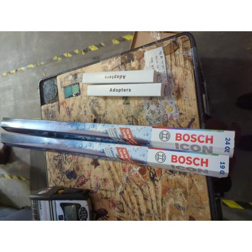 BOSCH 24OE19OE ICON Beam Wiper Blades - Driver and Passenger Side - Set of 2 Blades (24OE & 19OE)