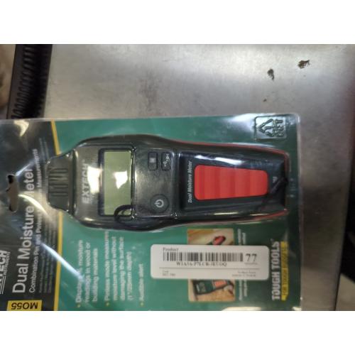 Extech MO55 Combination Pin Pinless Moisture Meter Accurate Non‑Invasive and Destructive Measurements for Restoration and Building Diagnostics