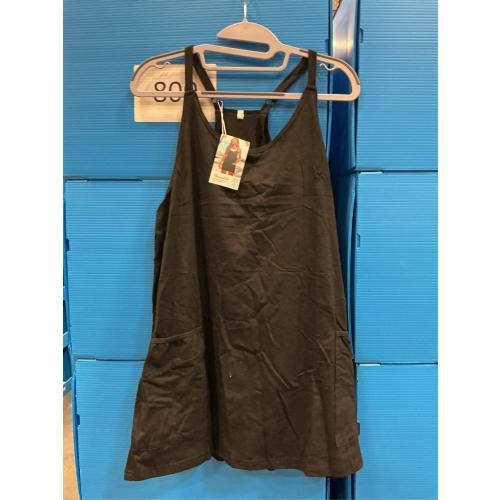 SIZE MEDIUM Womens Athletic Dress Hot Shot Mini Dress Built in Shorts Summer Workout Romper Dress