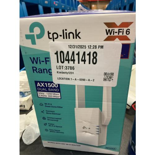 TP-Link AX1500 Wi-Fi 6 Range Extender