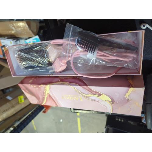 LANDOT Hair Blow Dryer Brush: One-Step Hot Air Brush with 60mm Oval Barrel - 4 in 1 HairDryer Styler and Volumizer for Drying Straightening Curling Volumizing Hair Fight Frizz and Add Volume