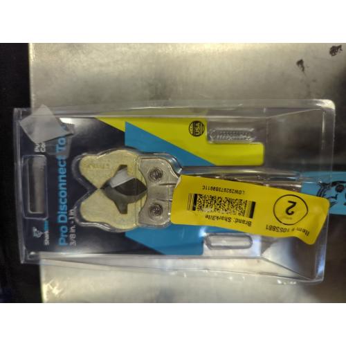SharkBite 3/8 Inch to 1 Inch Pro Push to Connect Disconnect Tool, PEX Pipe, Copper, CPVC, PE-RT, HDPE, PROD3810