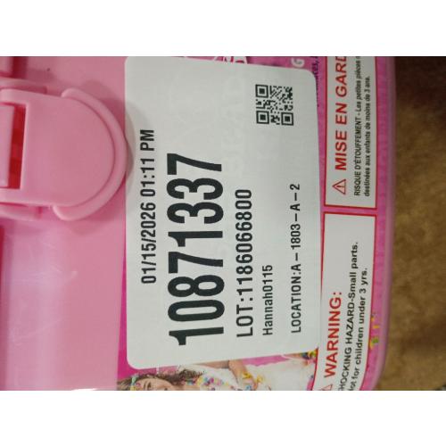 Orian Pop Beads Jewelry Kit for Girls – 550  Colorful Snap Beads to Create Bracelets, Necklaces & Rings, Fun DIY Set with Unicorn Gift Bag, Ages 3