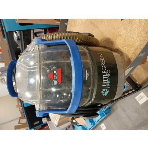 NO ATTACHMENT Bissell Little Green Pro Portable Carpet & Upholstery Cleaner and Car/Auto Detailer with Deep Stain Tool, 3 Tough Stain Tool, Plus Two 8 oz. Trial-Size Formulas, 3194