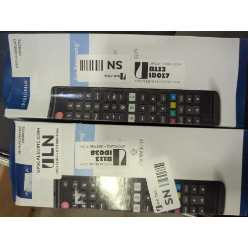 Insignia  - Replacement Remote for Samsung TVs - Black