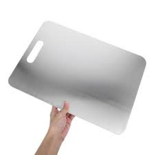 Stainless Steel Cutting Board Double Side Nonslip medium