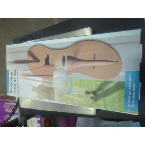 Brookstone Deluxe Tee Toss