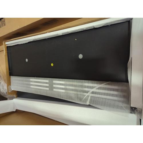 Metal Planter Box with Trellis with Wheels Black