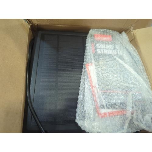 addlon Size  104FT(98FT 6) Solar String Lights Outdoor Waterproof with USB Port & Remote Control Solar Patio Lights for Outside Solar Powered with 34 LED Dimmable Bulbs for Porch Garden Deck Halloween