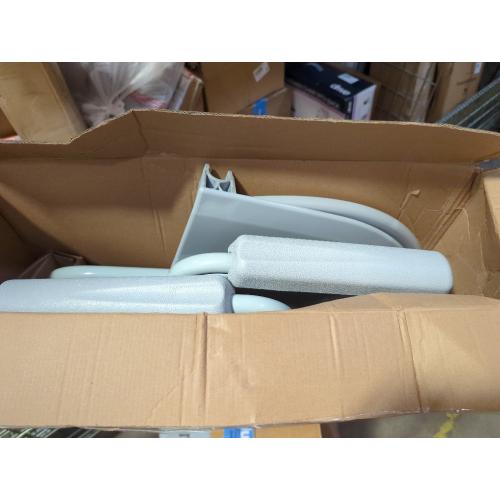 Grey Drive Medical Folding Steel Commode