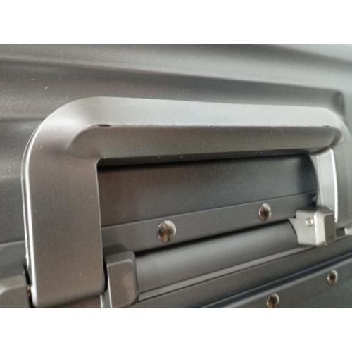 ZMY Carry on Luggage with Charging Port, Lightweight Hardside Suitcase with TSA Lock and Spinner Wheels (Grey, 20 inches)