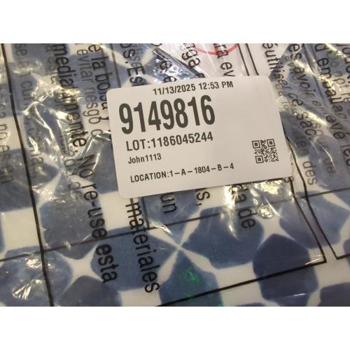 Set of 2 Size 18x18 Color Blue and White Outdoor/Indoor Throw Pillows, Pack of 2 Waterproof Decorative Throw Pillows with Inserts, 18”x18” Square Pillows for Bed, Couch, Sofa and Patio Furniture