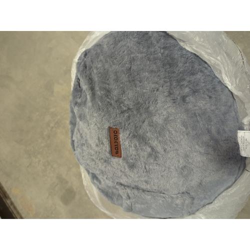 Grey MAXYOYO Bean Bag Chair Bed for Kids, Plush Convertible Bean Bag Folds from Lazy Chair to Floor Mattress Bed, Stuffed Floor Sofa Couch for Boys and Girls, Machine Washable
