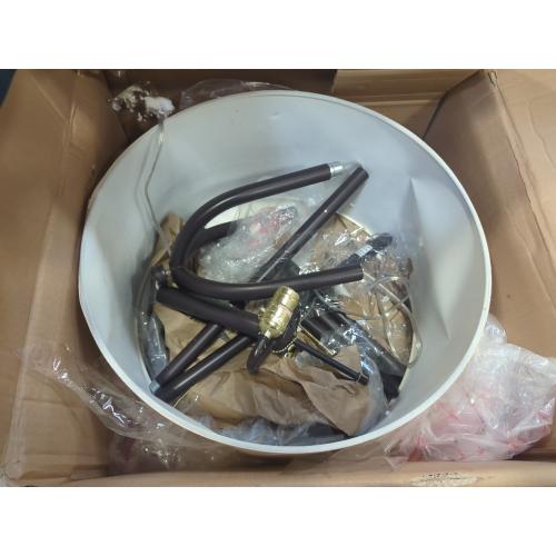 Quadratic Size 61 in. Oil-Rubbed Bronze Floor Lamp