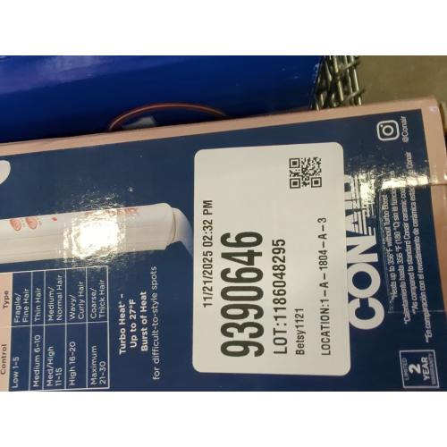Conair Double Ceramic 3/4-in. Curling Iron