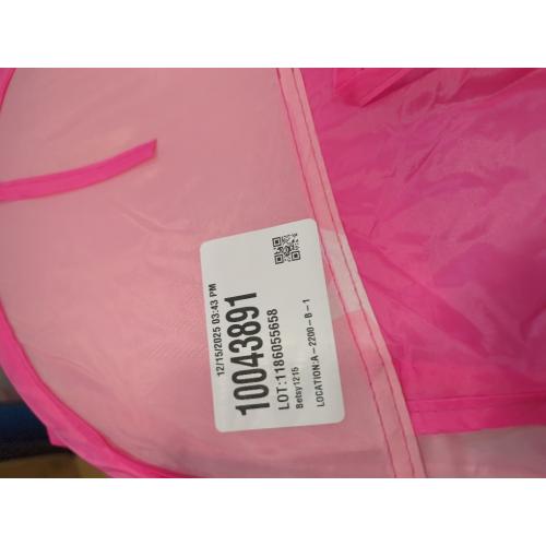 Pop Up Princess Tent with Star Light, Toys for 1 2 3 Year Old Girl Birthday Gift, Baby Girl Toys, Ball Pit for 12-18 Months Toddler Gift, Easy to Pop Up and Assemble(Pink)