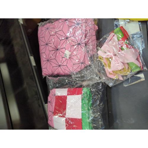 Size (XXL)  Halloween Cosplay Costumes Kamado Anime Kimono Halloween Cloak