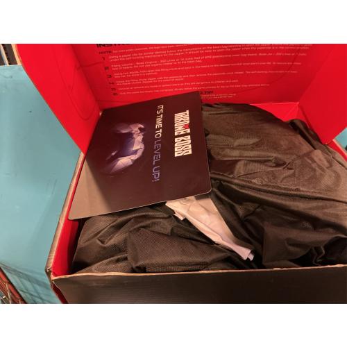 Throne Boss Gaming Bean Bag Chair for Kids with High Back – Floor Gaming Chair, Easy to Clean Oxford 420D Fabric, Large Side Pockets, Headphone Hanger – Cover ONLY Add 200 Liters Beans (Black)