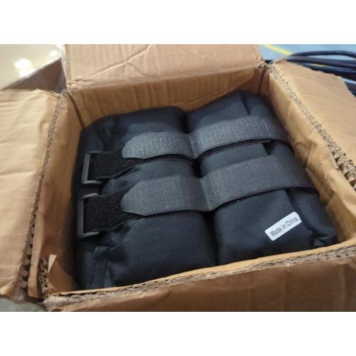 CAP Barbell Adjustable Ankle Pair Body Weight - Black 20lbs